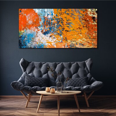 Tablou canvas Culori dinamice într-un peisaj abstract