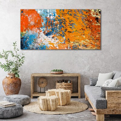 Tablou canvas Culori dinamice într-un peisaj abstract
