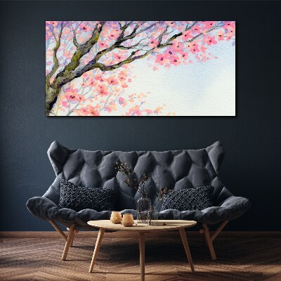 Tablou canvas Peisaj cu flori de primăvară