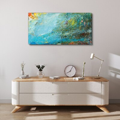 Tablou canvas Joc abstract de culori
