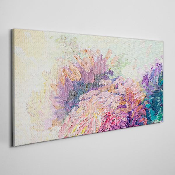 Tablou canvas Vise florale în tonuri pastelate