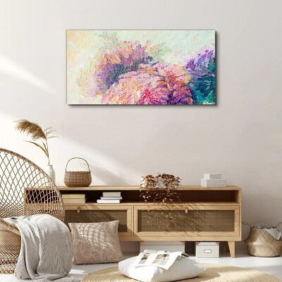 Tablou canvas Vise florale în tonuri pastelate