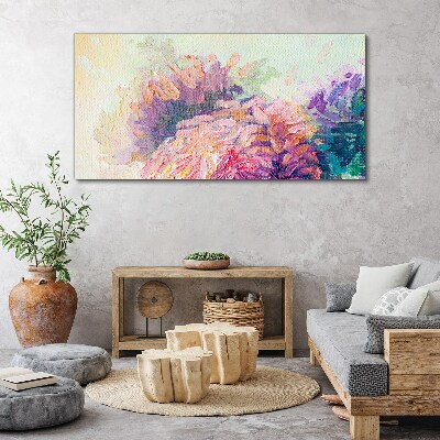 Tablou canvas Vise florale în tonuri pastelate