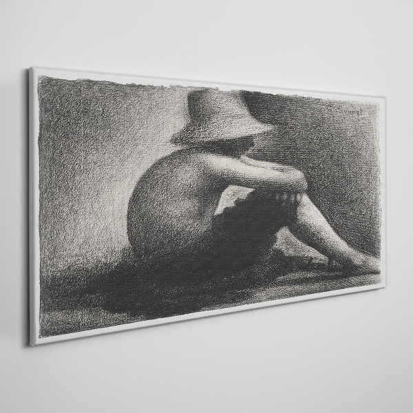 Tablou canvas Pălărie pentru copii Seurat