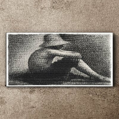 Tablou canvas Pălărie pentru copii Seurat