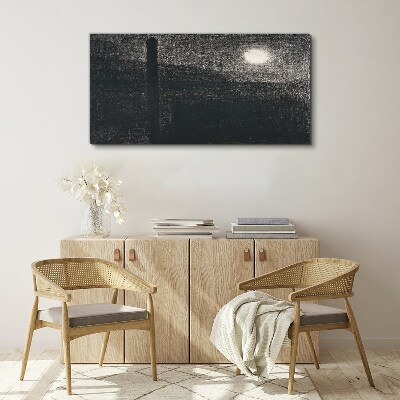 Tablou canvas Apus peste oraș