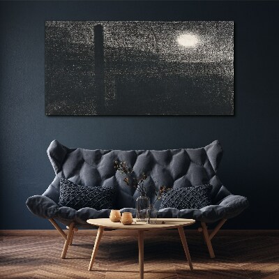 Tablou canvas Apus peste oraș