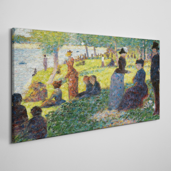 Tablou canvas După-amiază de vară pe râu