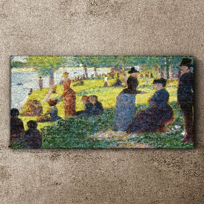 Tablou canvas La Grande Jatte Seurat