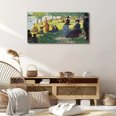 Tablou canvas După-amiază de vară pe râu