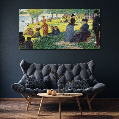 Tablou canvas După-amiază de vară pe râu