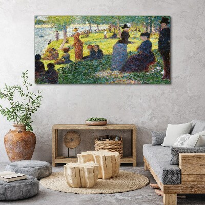 Tablou canvas După-amiază de vară pe râu