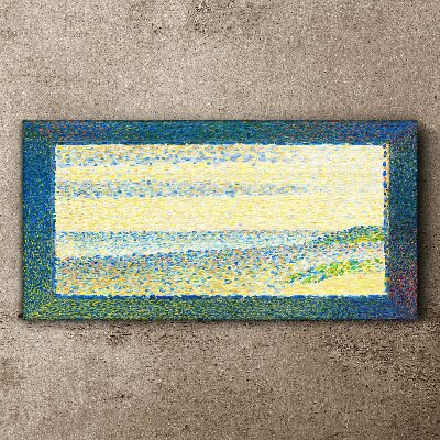 Tablou canvas Seascape Gravelines Seurat