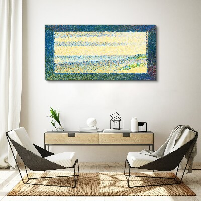 Tablou canvas Valuri de culoare în lumina verii