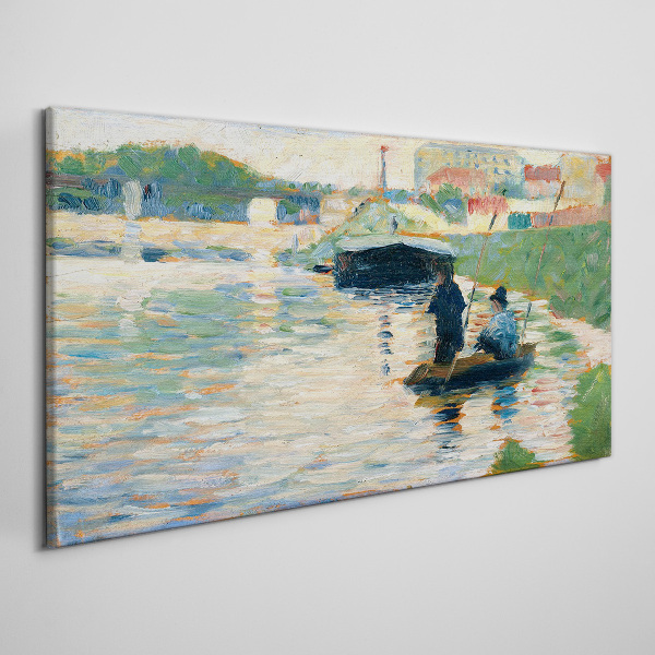 Tablou canvas Bărci pe râu