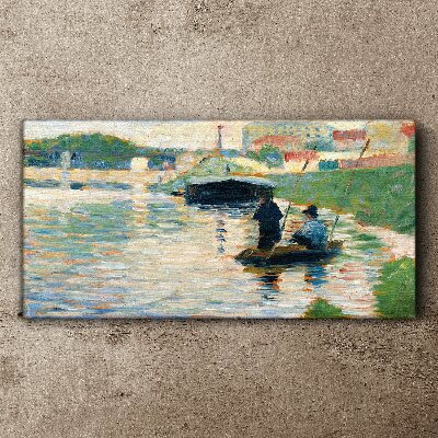 Tablou canvas Bărci pe râu
