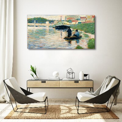 Tablou canvas Bărci pe râu