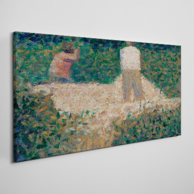 Tablou canvas Întâlnirea grădinii de vară