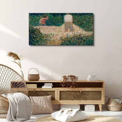 Tablou canvas Întâlnirea grădinii de vară