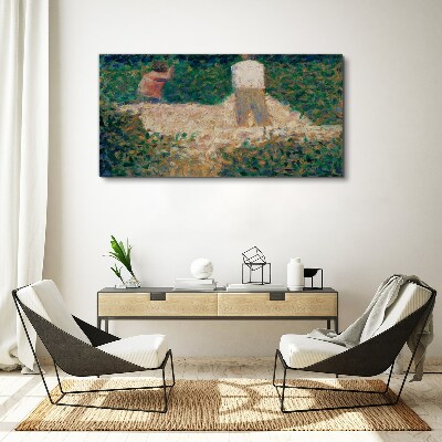 Tablou canvas Întâlnirea grădinii de vară
