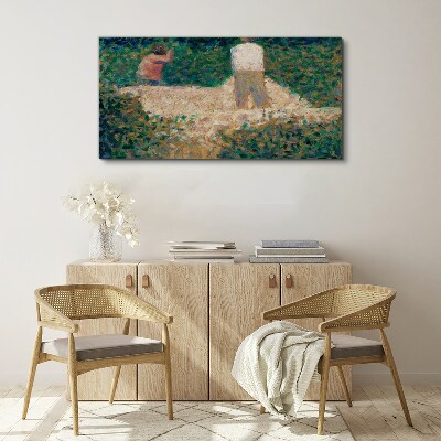 Tablou canvas Întâlnirea grădinii de vară