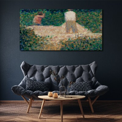 Tablou canvas Întâlnirea grădinii de vară