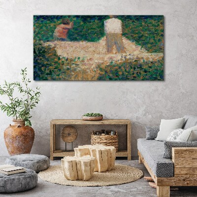 Tablou canvas Întâlnirea grădinii de vară
