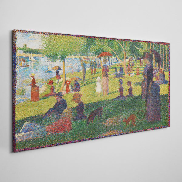 Tablou canvas O zi de vară la lac