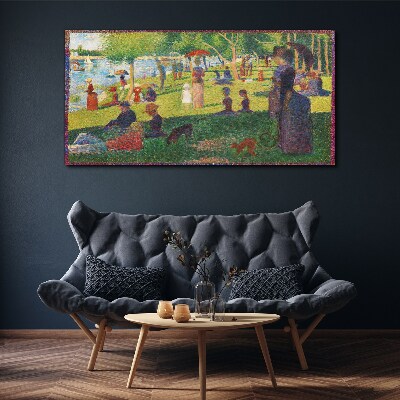 Tablou canvas O zi de vară la lac