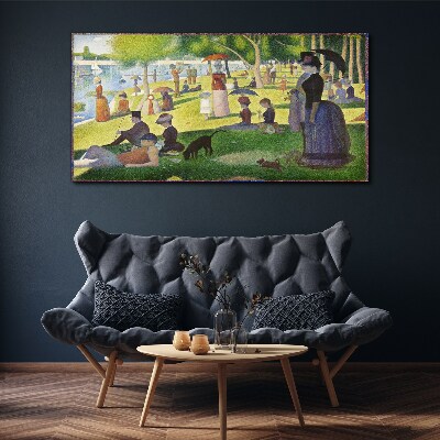 Tablou canvas La grande latte Seurat