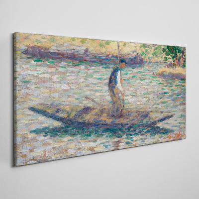Tablou canvas Marinar pe râu