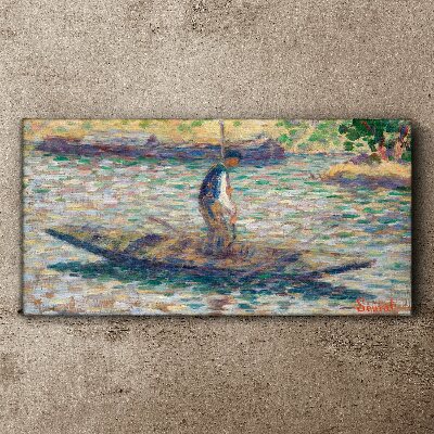 Tablou canvas Marinar pe râu