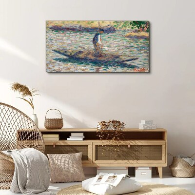 Tablou canvas Seurat pescarul