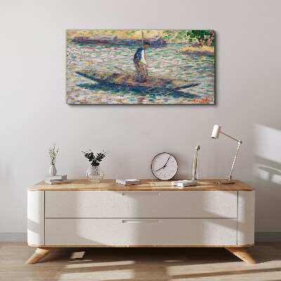Tablou canvas Marinar pe râu