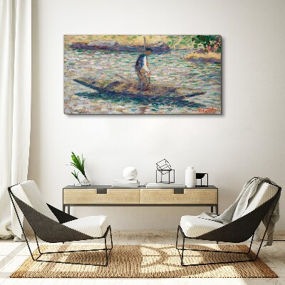 Tablou canvas Marinar pe râu