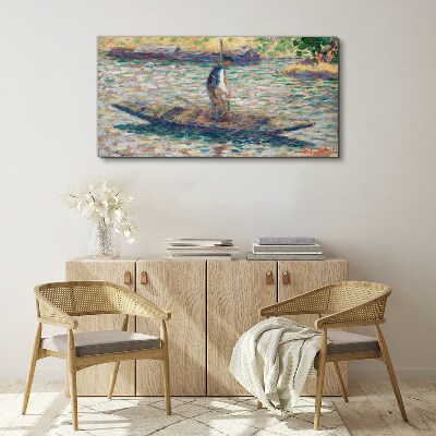 Tablou canvas Marinar pe râu