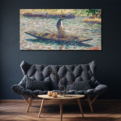 Tablou canvas Marinar pe râu