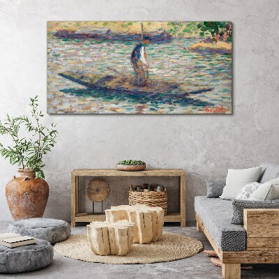 Tablou canvas Marinar pe râu