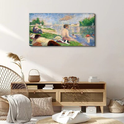 Tablou canvas Relaxare de vară lângă apă