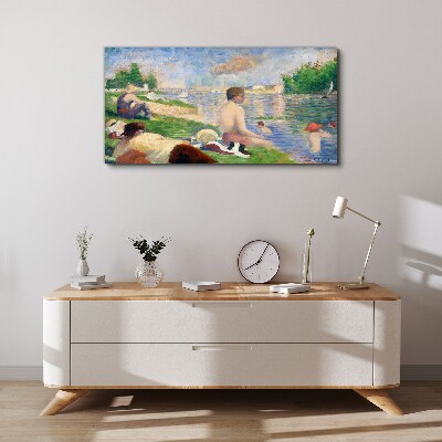 Tablou canvas Relaxare de vară lângă apă