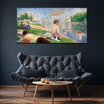 Tablou canvas Relaxare de vară lângă apă