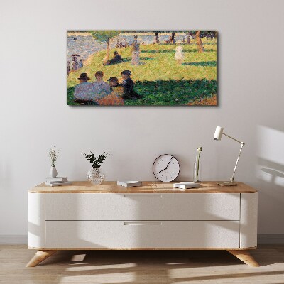 Tablou canvas După-amiază de vară pe râu