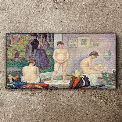 Tablou canvas Modele Seurat