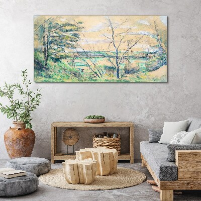 Tablou canvas natura abstractă