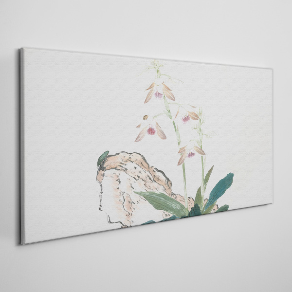 Tablou canvas Flori pe fundalul naturii