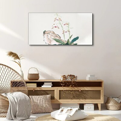 Tablou canvas Flori pe fundalul naturii