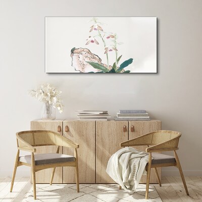 Tablou canvas Flori pe fundalul naturii