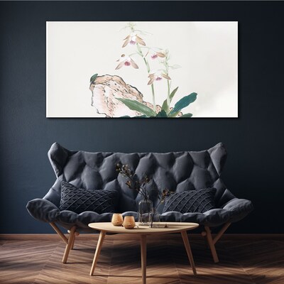 Tablou canvas Flori pe fundalul naturii