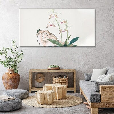 Tablou canvas Flori pe fundalul naturii