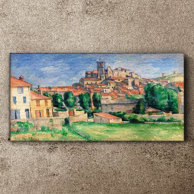 Tablou canvas Gardanne Paul Cézanne